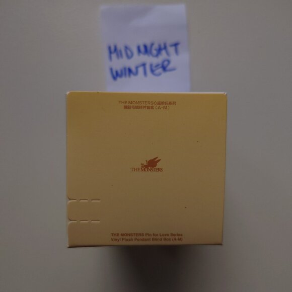 NEW Sealed Pin For Love "A" Labubu Plush Pendant from Pop Mart - Picture 6 of 8